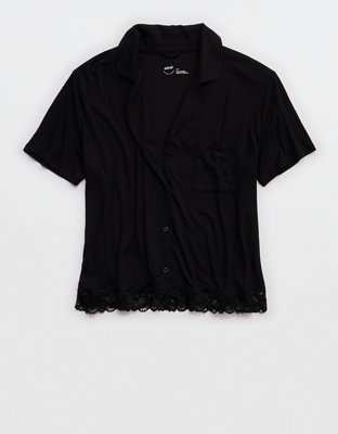 Aerie Real Soft® Ribbed Pajama Shirt