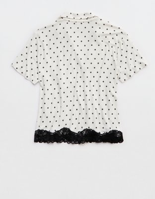 Aerie Real Soft® Ribbed Pajama Shirt
