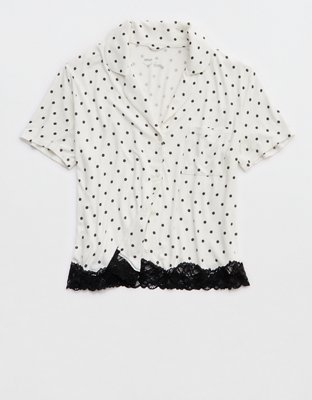 Aerie Real Soft® Ribbed Pajama Shirt