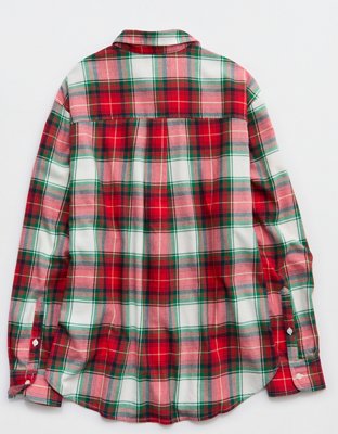 Aerie Flannel Pajama Shirt