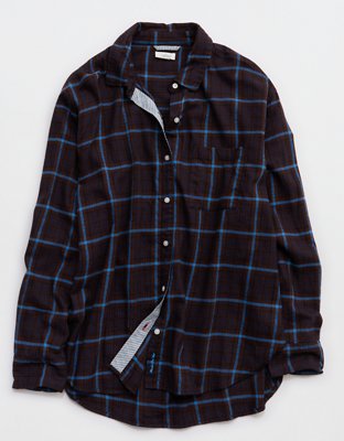 Aerie Flannel Pajama Shirt