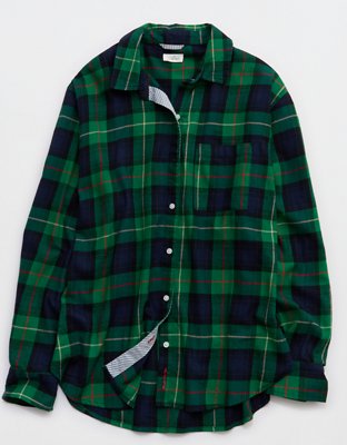 Aerie Flannel Pajama Shirt