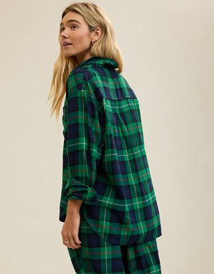 Aerie Flannel Pajama Shirt