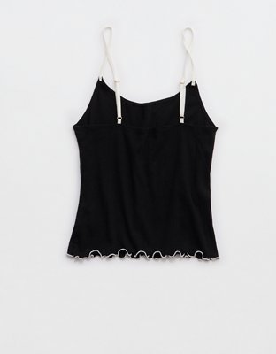 Aerie Off-Duty Pointelle Tank Top