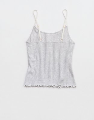 Aerie Off-Duty Pointelle Tank Top