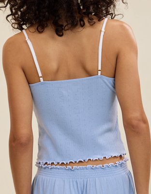 Aerie Pointelle Pajama Tank Top