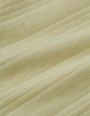 Aerie Off-Duty Pointelle Tank Top