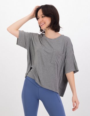Aerie Real Soft® Cropped T-Shirt