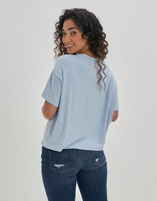 Aerie Real Soft® Cropped T-Shirt