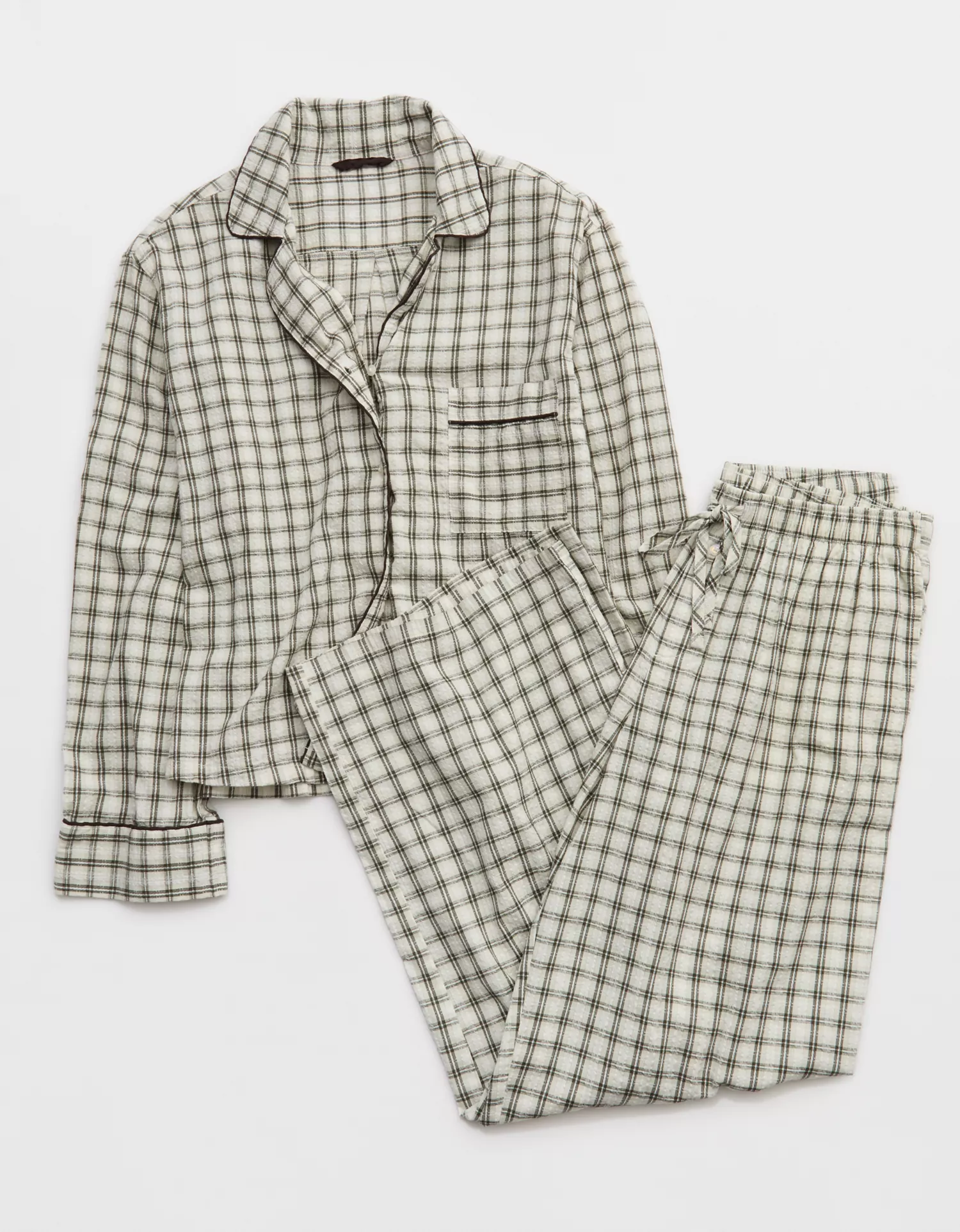 Aerie Seersucker Long Sleeve Shirt - thumbnail 7