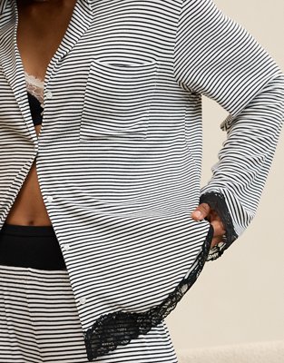 Aerie Real Soft Rib Long Sleeve T-Shirt