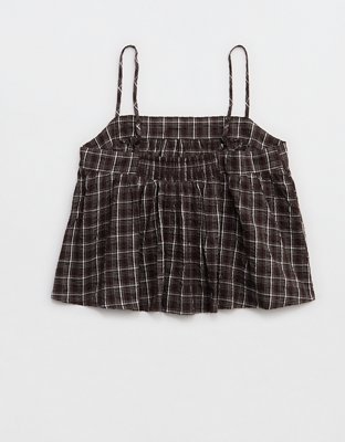 OVERSLEPT by Aerie Seersucker Cami Top | Aerie