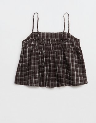 Aerie Seersucker Cami Top