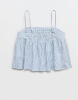 Aerie Seersucker Cami Top