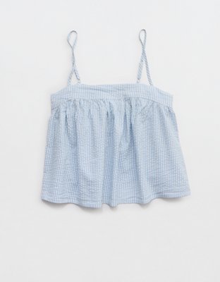 Aerie Seersucker Cami Top