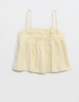 Aerie Seersucker Cami Top