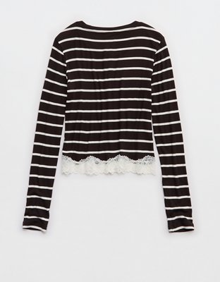 OVERSLEPT by Aerie Real Soft Ribbed Cardigan