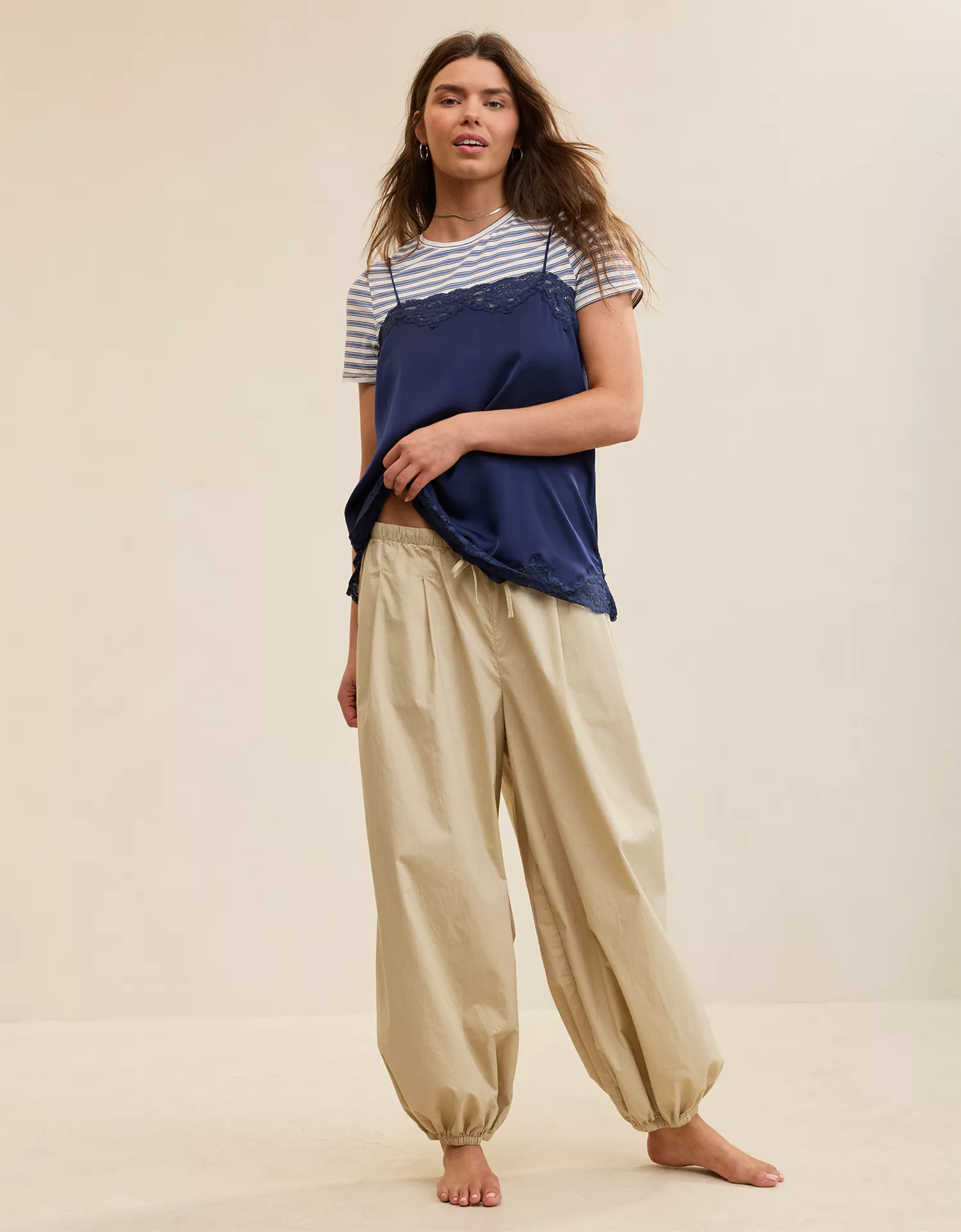 Aerie Liquid Satin Tunic Tank - thumbnail 6