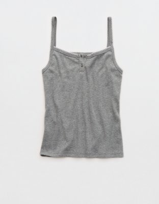 OVERSLEPT by Aerie Pointelle Tank