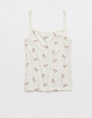 OVERSLEPT by Aerie Pointelle Tank