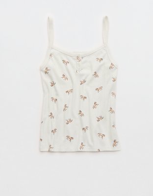 OVERSLEPT by Aerie Pointelle Tank