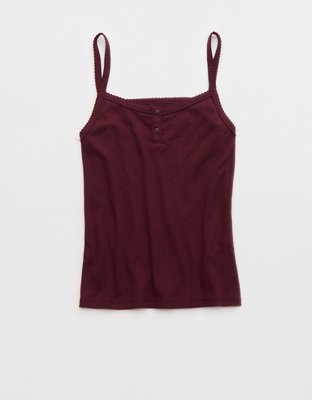 OVERSLEPT by Aerie Pointelle Tank