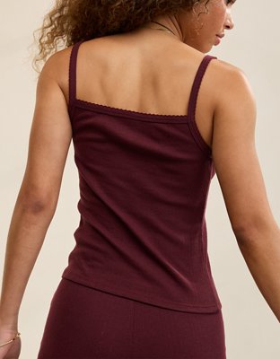 OVERSLEPT by Aerie Pointelle Tank