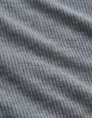 Aerie Real Soft® Rib Long Sleeve Top
