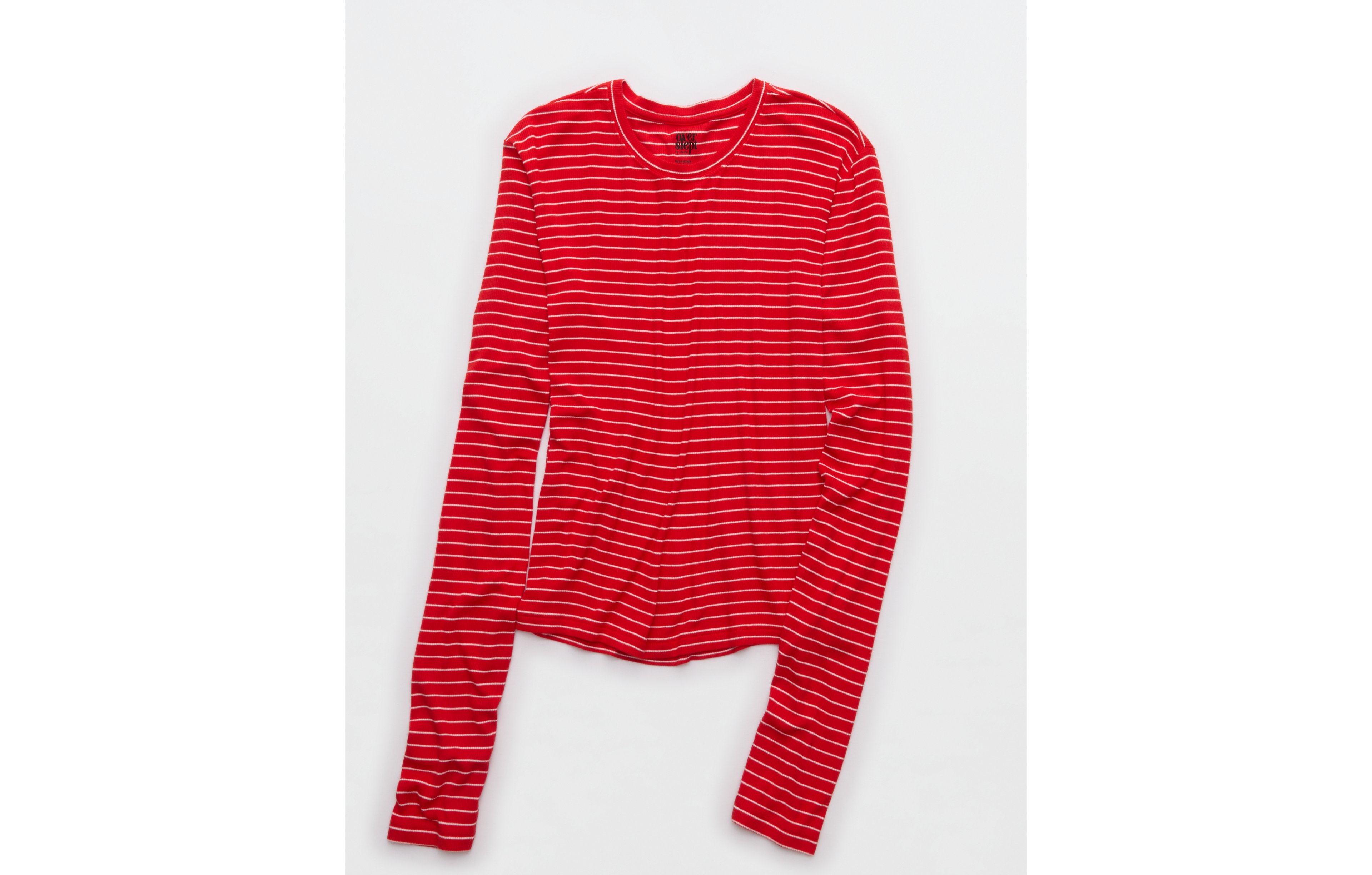 Aerie Real Soft® Rib Long Sleeve Top