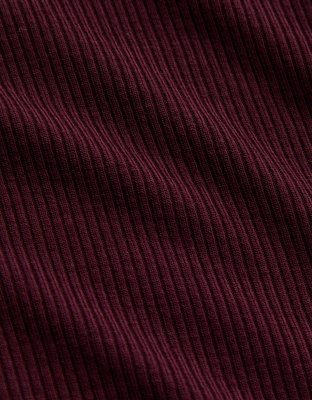 Aerie Real Soft® Rib Long Sleeve Top