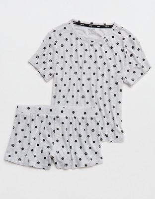 OVERSLEPT by Aerie Real Soft® Ribbed Baby T-Shirt