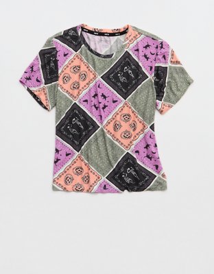 OVERSLEPT by Aerie Real Soft® Ribbed Baby T-Shirt