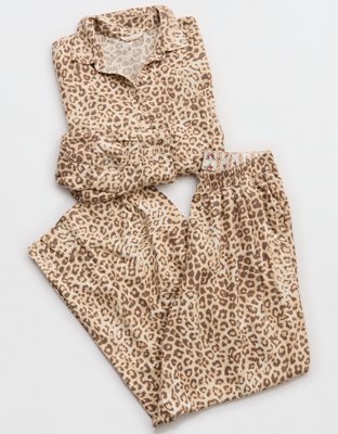 Aerie Checked Out Flannel Oversized Top