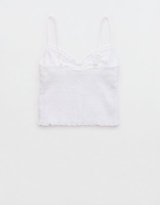 Débardeur en coton brodé En repos Aerie