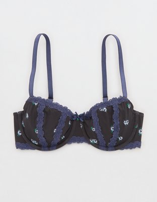 Show Off Printed Unlined Balconette Bra