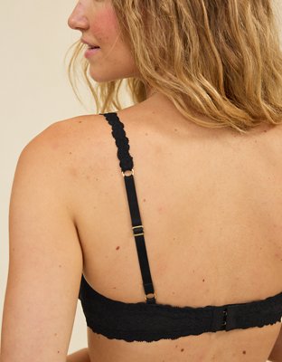 Soutien-gorge balconnet sans doublure avec dentelle rétro Plein la vue