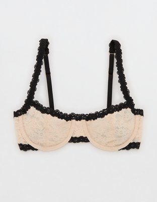 Show Off Vintage Lace Unlined Balconette Bra