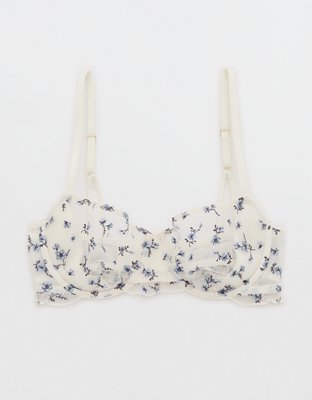 Show Off Embroidery Unlined Bra