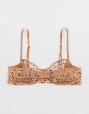Show Off Embroidery Unlined Bra
