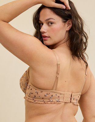 Show Off Embroidery Unlined Bra