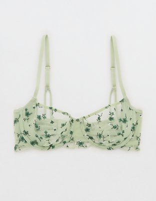 Show Off Embroidery Unlined Bra