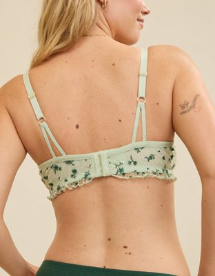 Show Off Embroidery Unlined Bra