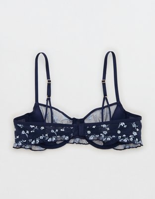 Show Off Embroidered Unlined Balconette Bra