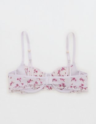 Show Off Embroidered Unlined Balconette Bra