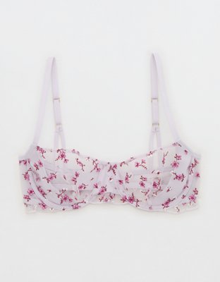 Show Off Embroidered Unlined Balconette Bra