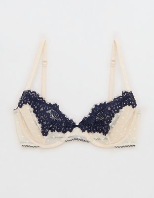 Show Off Sheer Happiness Lace Unlined Bra | Aerie