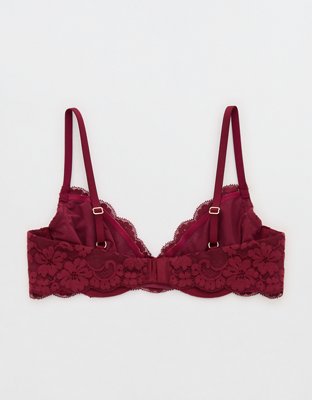 Show Off Chenille Lace Unlined Bra