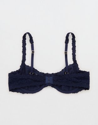 Show Off Vintage Lace Unlined Balconette Bra