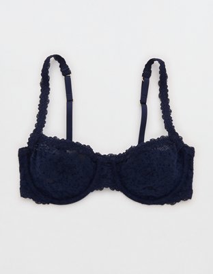 Show Off Vintage Lace Unlined Balconette Bra
