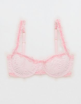 Show Off Zebra Lace Unlined Balconette Bra